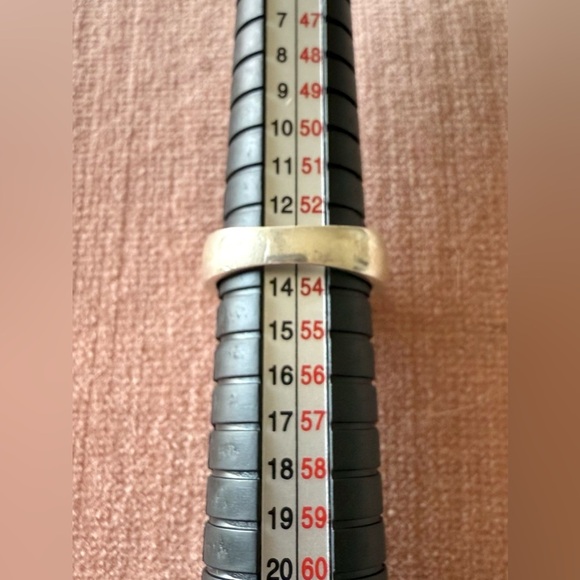 Sterling Silver Black Onyx Ring – Size 6.5 - Picture 3 of 6